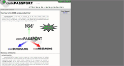 Desktop Screenshot of codepassport.net